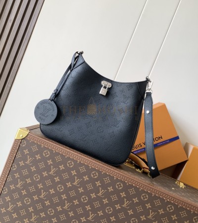 LOUIS VUITTON LV ALL AROUND MM BAG PERFORATED MONOGRAM CALFSKIN BLACK 28×25×8CM  MASTER QUALITY
